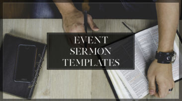 Event Sermon Templates