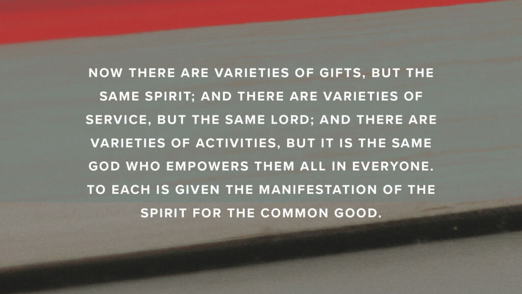 Variety of gifts used for preaching